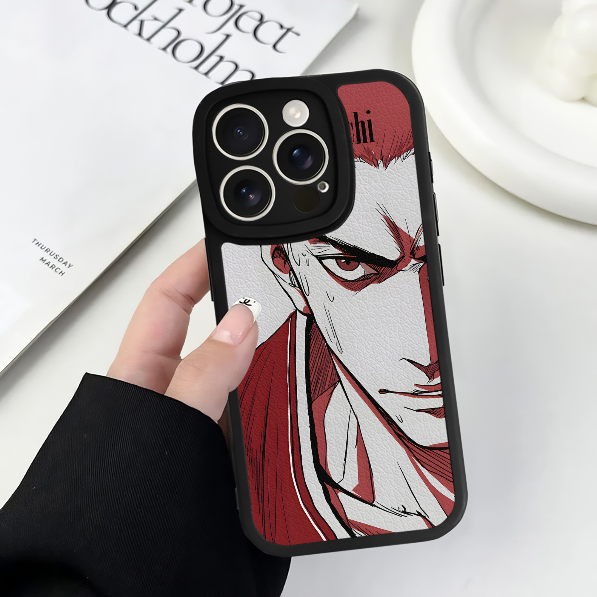 （画像用） SLAM DUNK／スラムダンク 【iPhone 16シリーズ対応】シリコンスマホケース（レザー調） 材質：シリコン